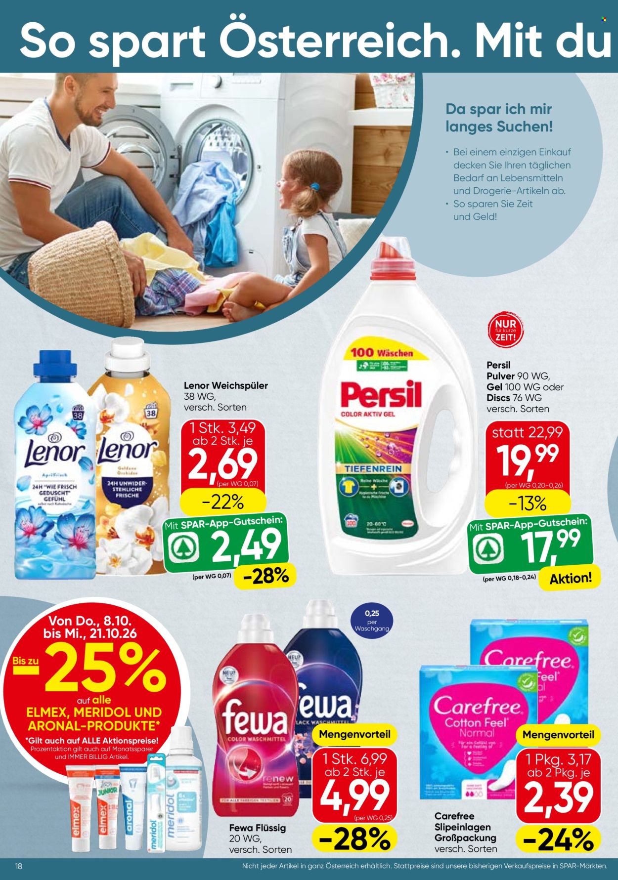 Leták EUROSPAR - 8.10.2026 - 21.10.2026. Strana 18