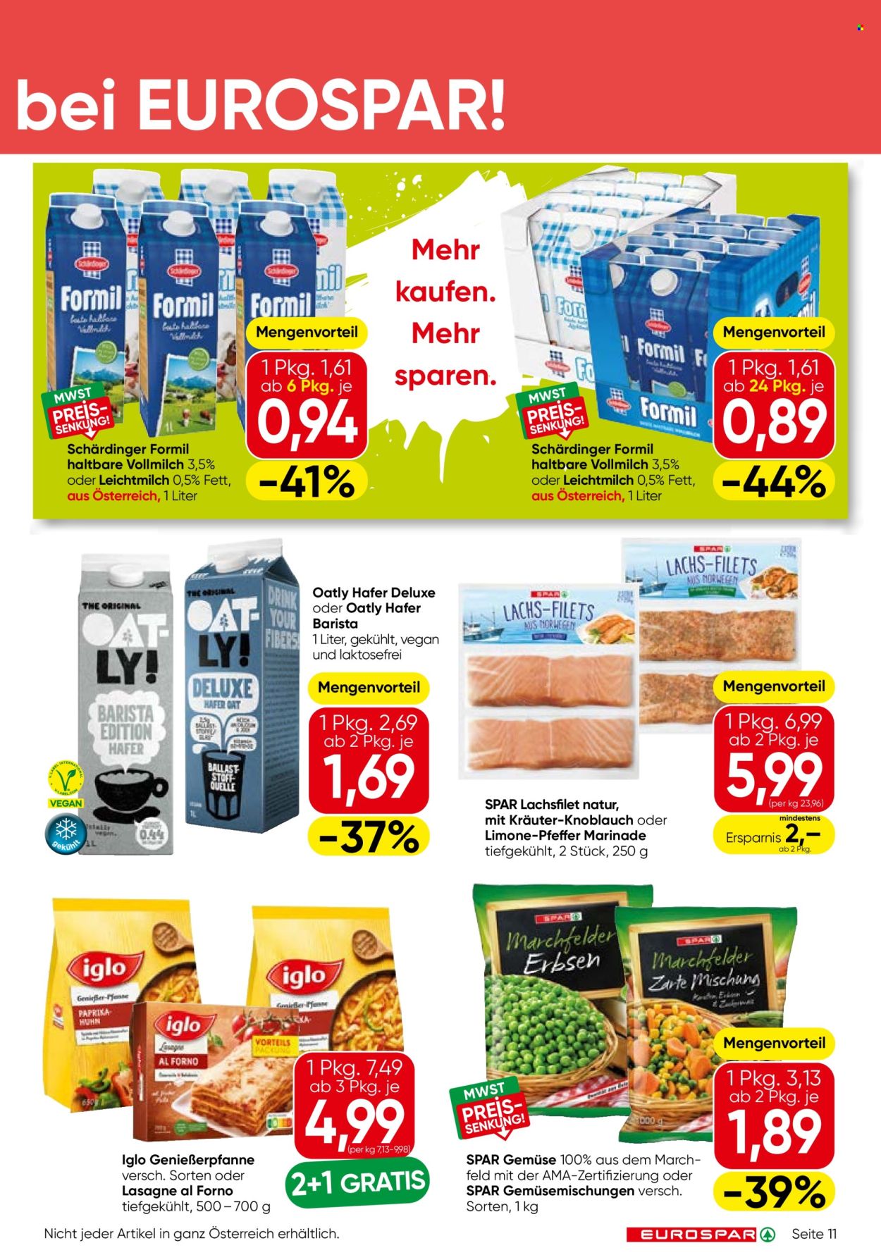 Angebote EUROSPAR - 8.10.2026 - 21.10.2026. Seite 11