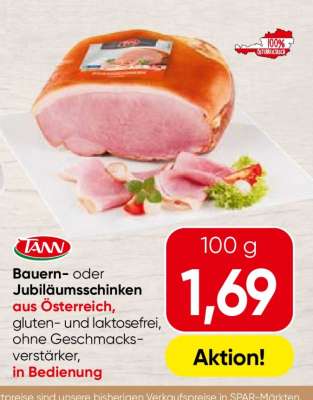 TANN Bauern- oder Jubiläumsschinken