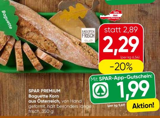 SPAR PREMIUM Baguette Korn
