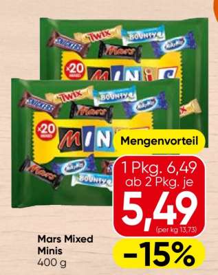 Mars Mixed Minis
