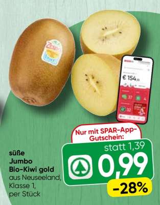 Jumbo Bio-Kiwi gold