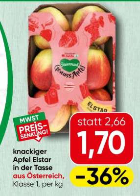 Apfel Elstar