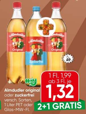 Almdudler Original oder Zuckerfrei