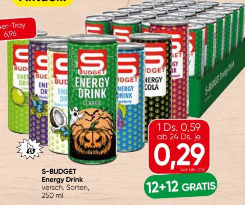 S-BUDGET Energy Drink