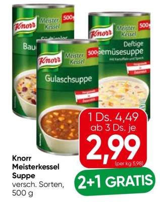 Knorr Meisterkessel-suppe