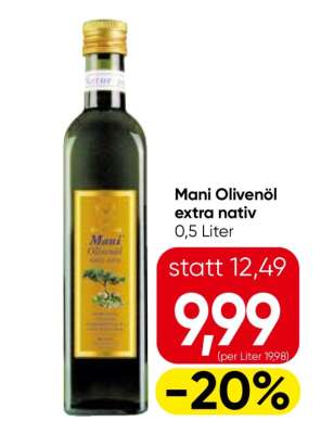 Mani Olivenöl extra nativ