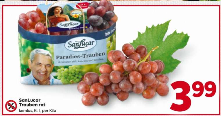 SanLucar Trauben rot