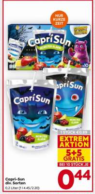 Capri-Sun div. Sorten