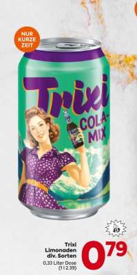 Trixi Limonaden div. Sorten