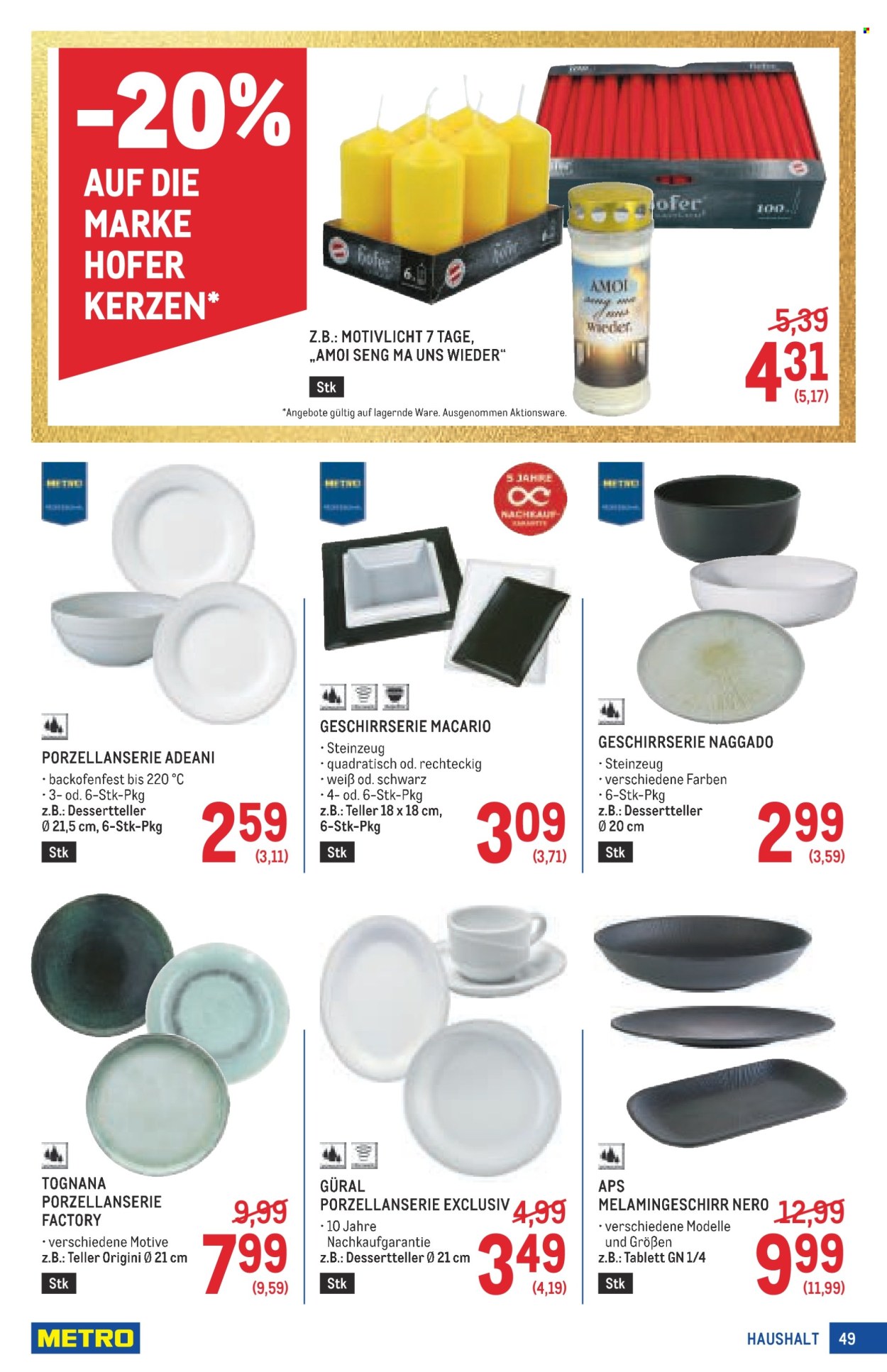 Angebote Metro - 15.10.2026 - 28.10.2026. Seite 49