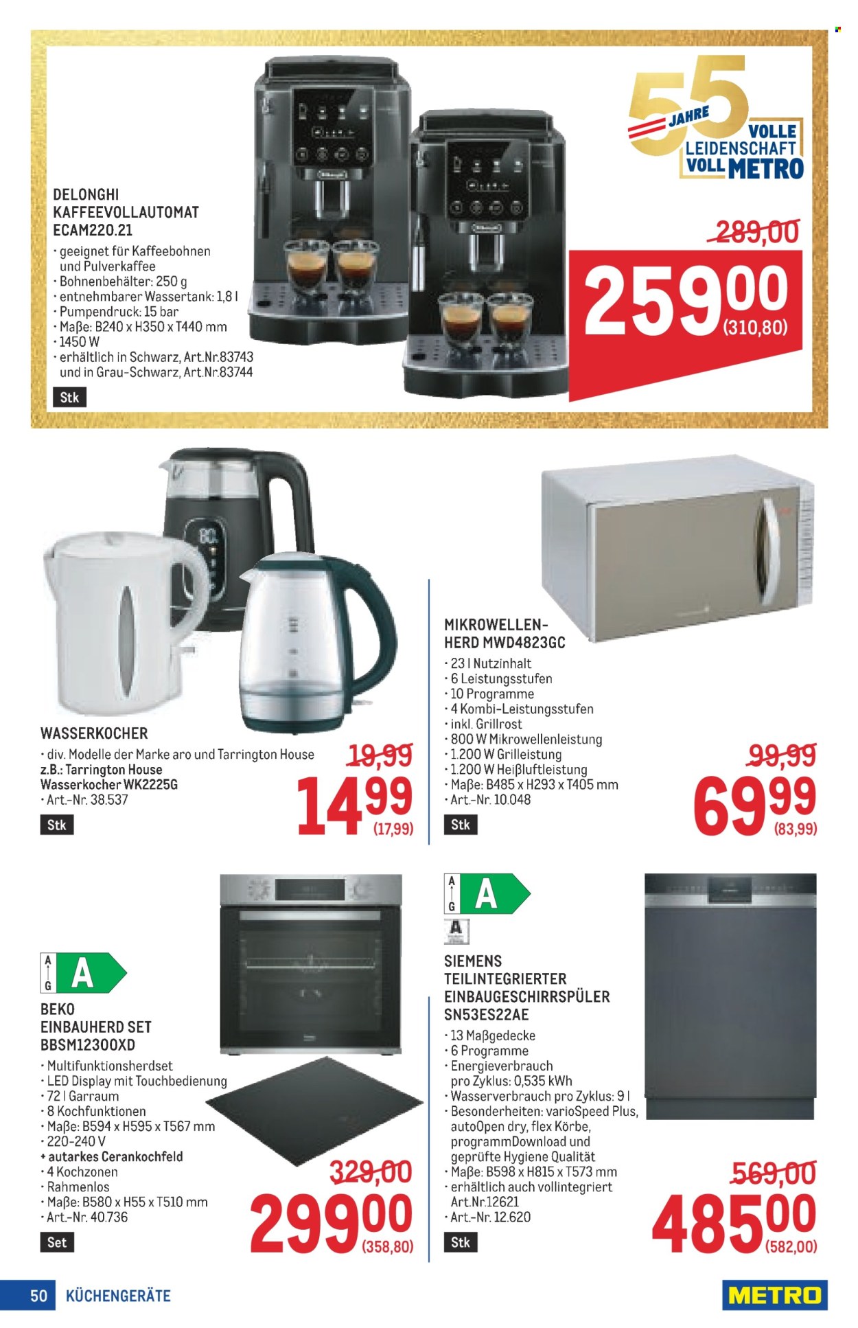 Angebote Metro - 15.10.2026 - 28.10.2026. Seite 50