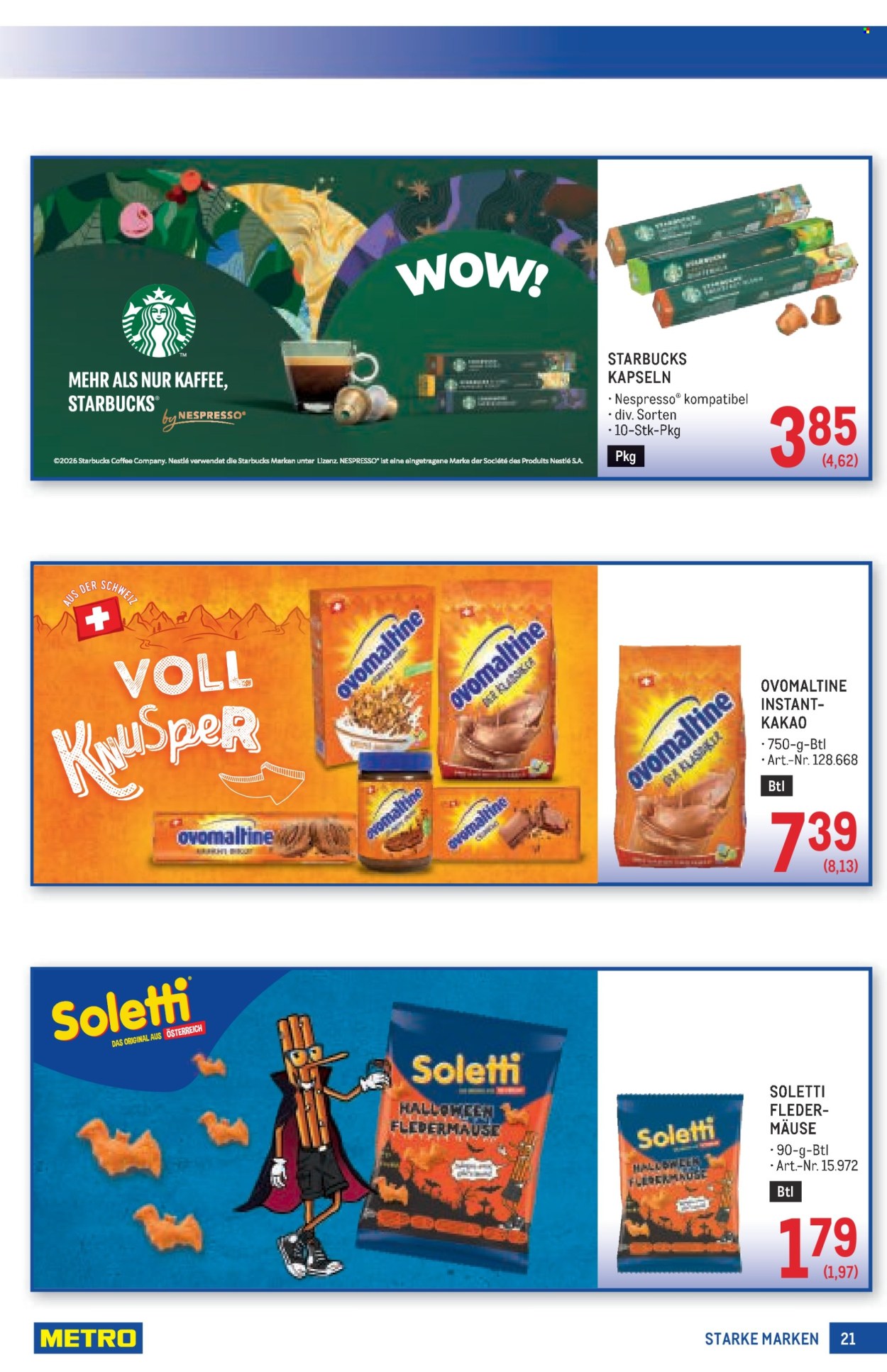 Angebote Metro - 15.10.2026 - 28.10.2026. Seite 21