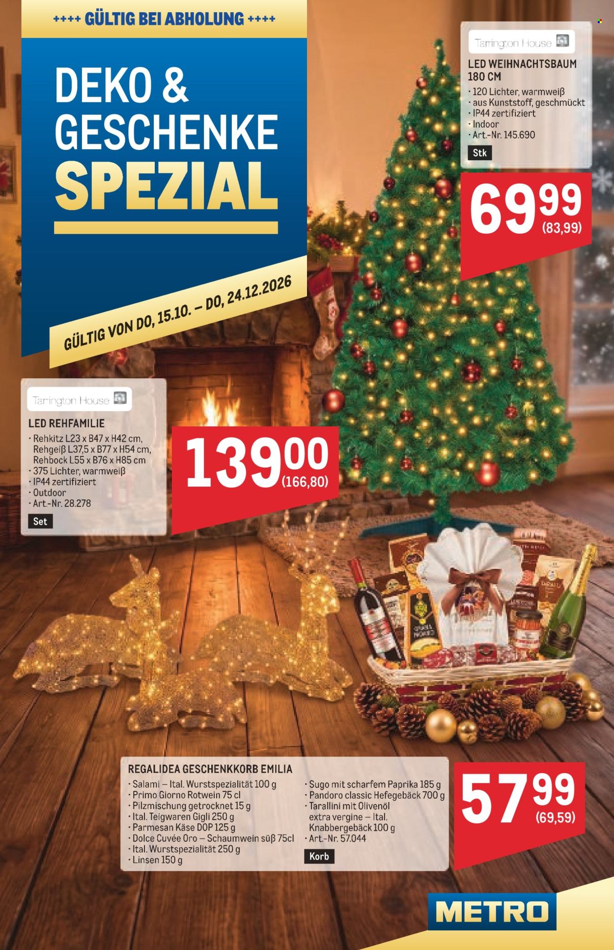 Leták Metro - 15.10.2026 - 24.12.2026. Strana 1
