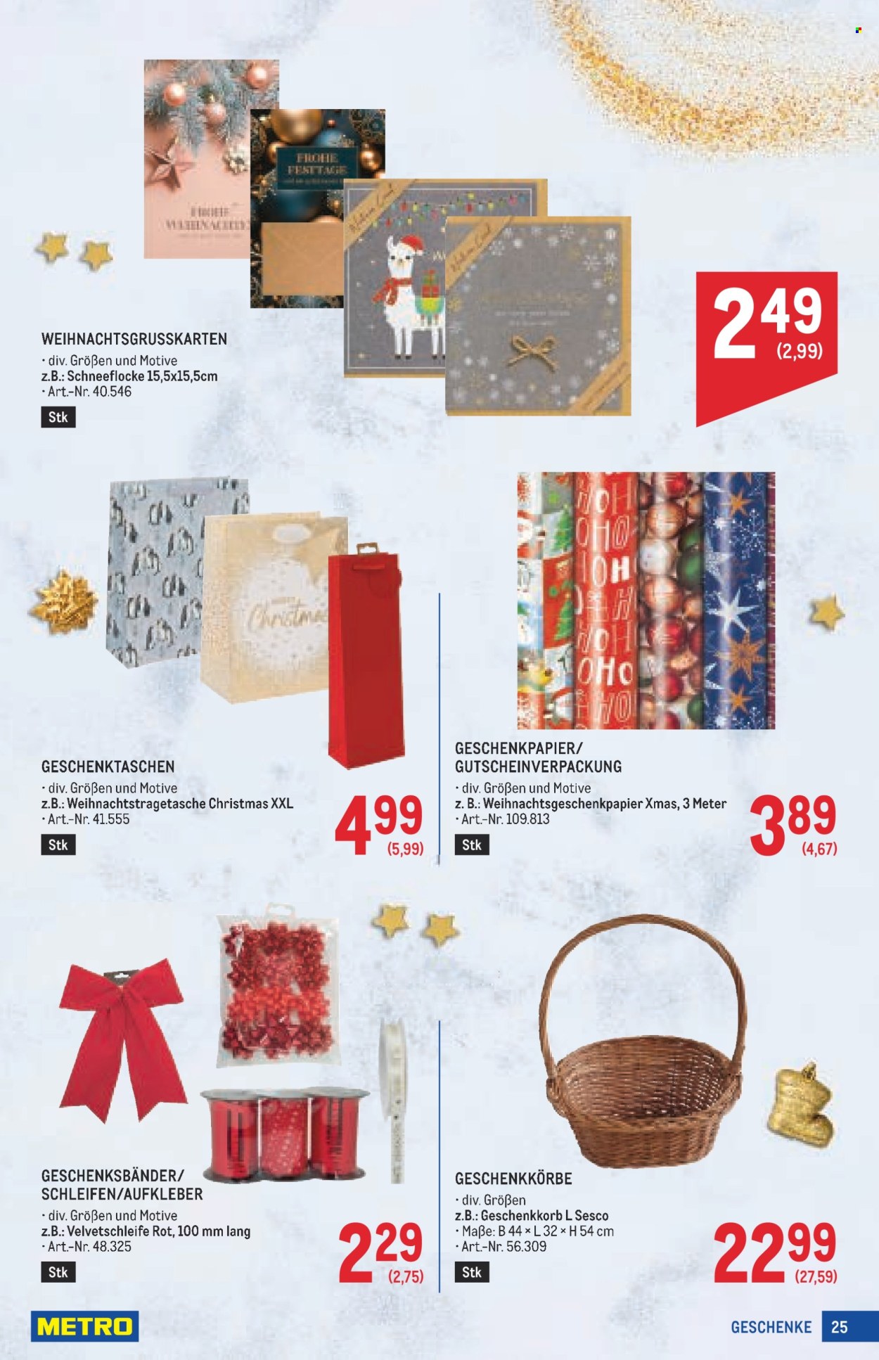 Angebote Metro - 15.10.2026 - 24.12.2026. Seite 25