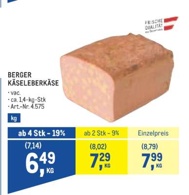 BERGER KÄSELEBERKÄSE