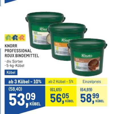 KNORR PROFESSIONAL ROUX BINDEMITTEL