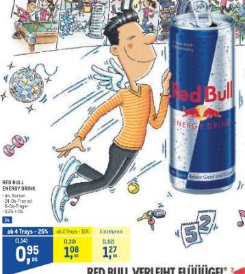 RED BULL ENERGY DRINK