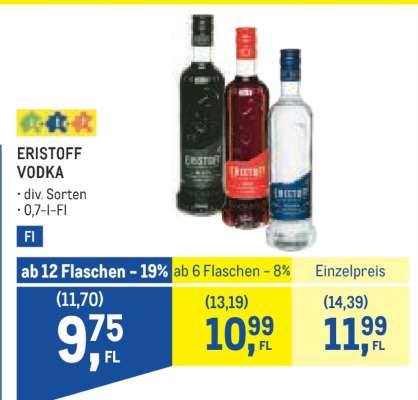 Eristoff Vodka