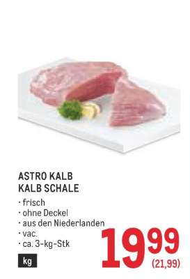 Astro Kalb Kalb Schale