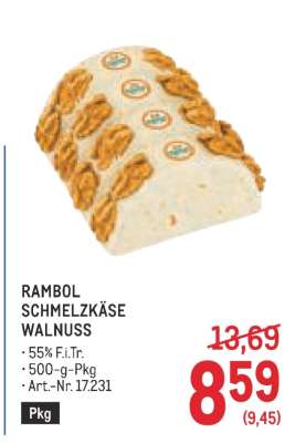 RAMBOL SCHMELZKÄSE WALNUSS