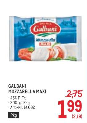 Galbani Mozzarella Maxi