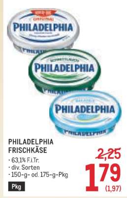 Philadelphia Frischkäse