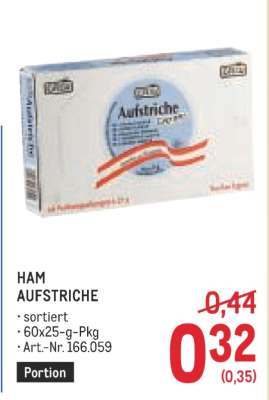 HAM AUFSTRICHE