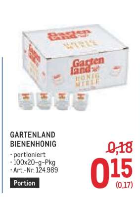 GARTENLAND BIENENHONIG