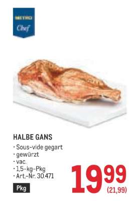 HALBE GANS