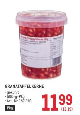GRANATAPFELKERNE
