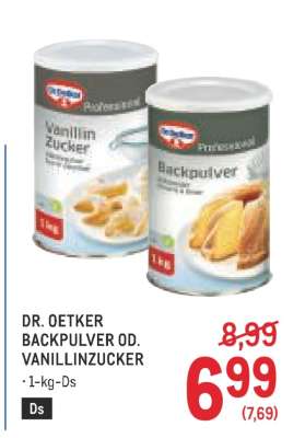 DR. OETKER BACKPULVER OD. VANILLINZUCKER