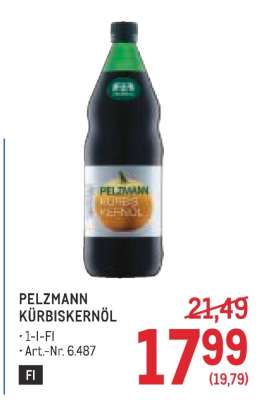 Pelzmann Kürbiskernöl