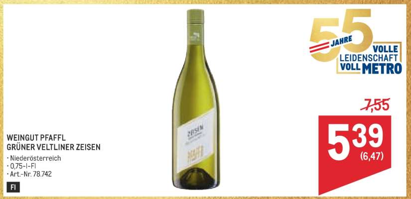 Weingut Pfaffl Grüner Veltliner Zeisen