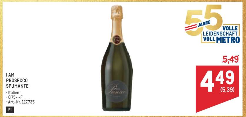 I AM PROSECCO SPUMANTE