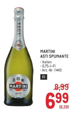 Martini Asti Spumante