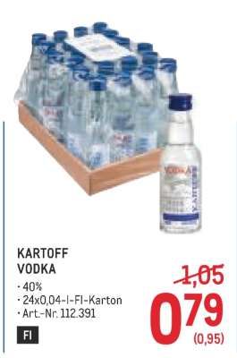 Kartoff Vodka