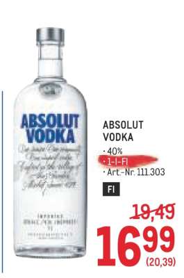 Absolut Vodka