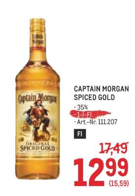 Captain Morgan Spiced Gold