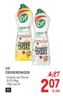 CIF CREMEREINIGER