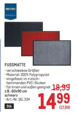 FUSSMATTE