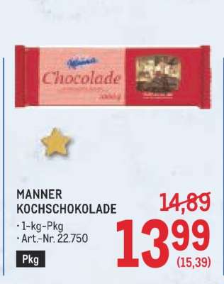 MANNER KOCHSCHOKOLADE
