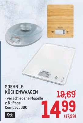 SÖHNLE KÜCHENWAAGEN