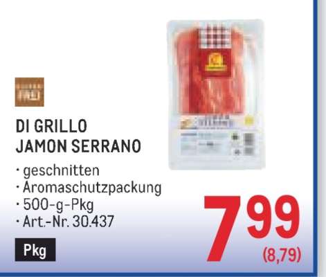 DI GRILLO JAMON SERRANO
