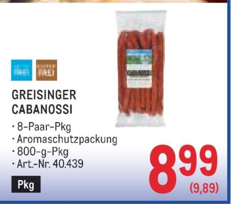 GREISINGER CABANOSSI