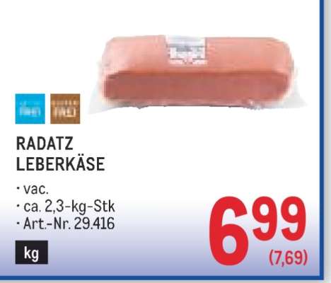 RADATZ LEBERKÄSE
