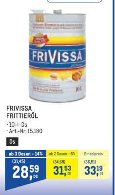 Frivissa Frittieröl