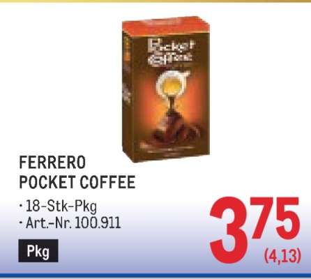 Ferrero Pocket Coffee