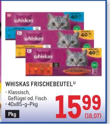 WHISKAS FRISCHEBEUTEL