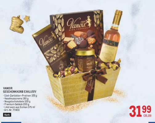 VANOIR GESCHENKKORB EXKLUSIV